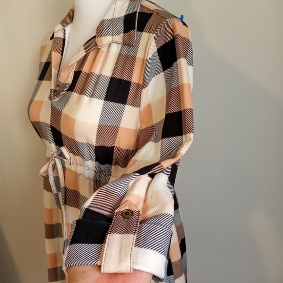 Derek Heart Maternity Blouse Medium - Picture 6 of 10